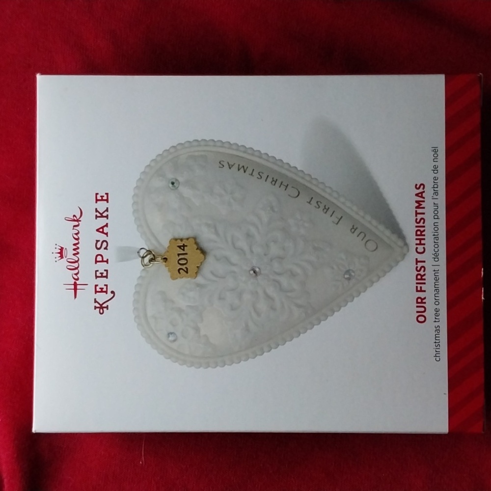 New Hallmark Keepsake "Our First Christmas 2014"